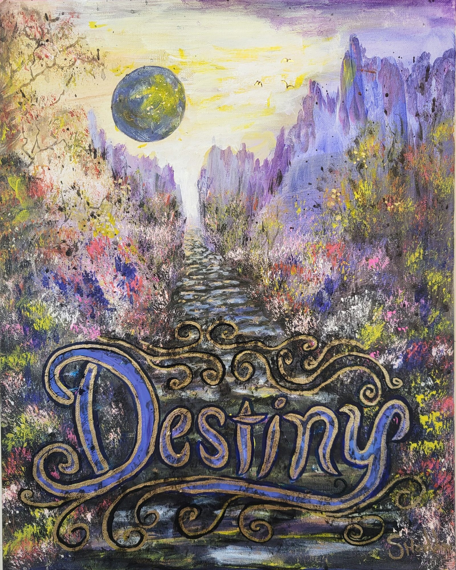 Destiny Acrylic Painting