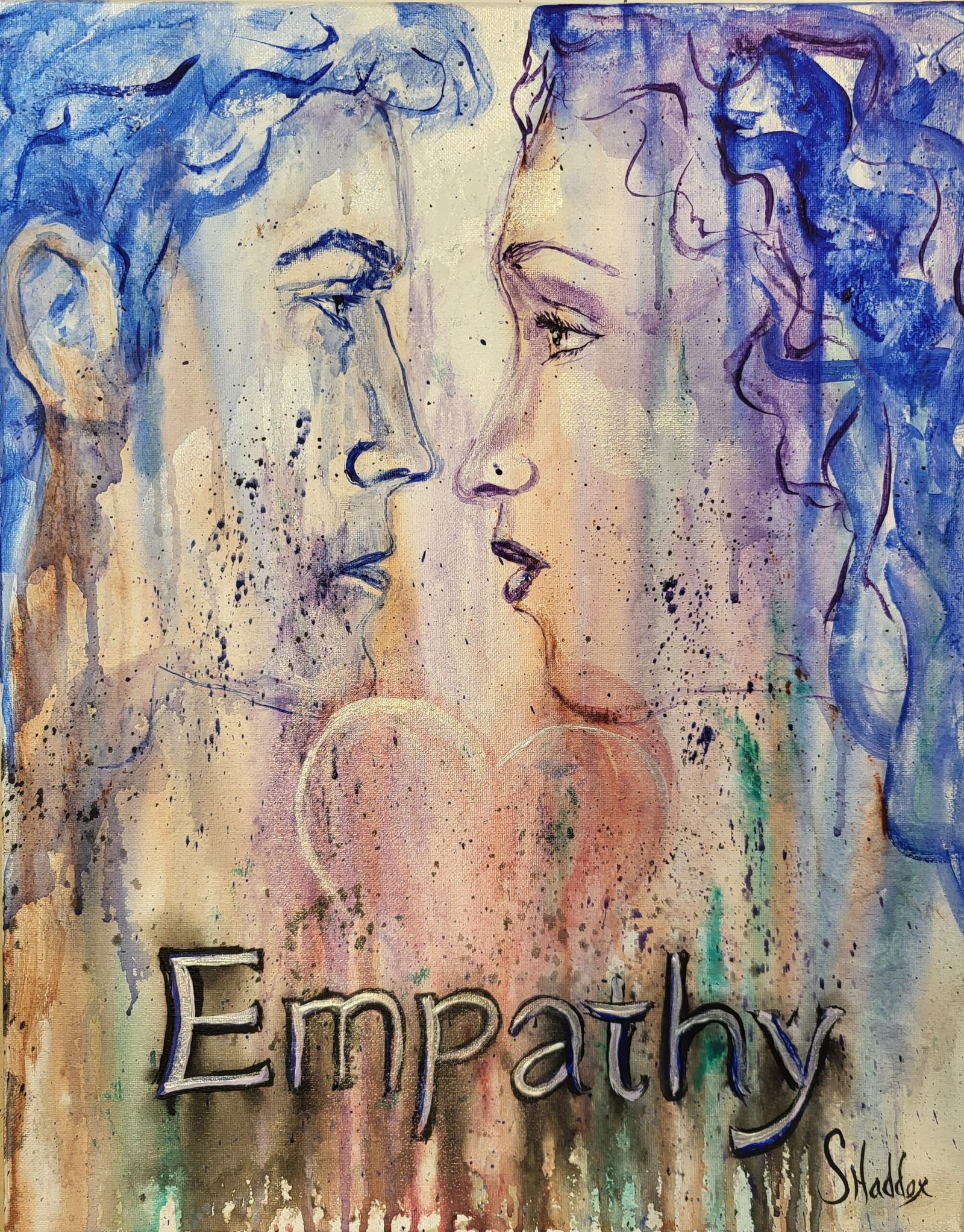 Empathy Acrylic Painting